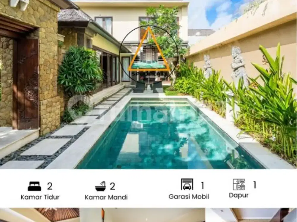 Dijual Unit Villa 2 Lantai di Jimbaran Dekat Gwk / Cempaka Gading / Kuta Selatan Badung - Bali.