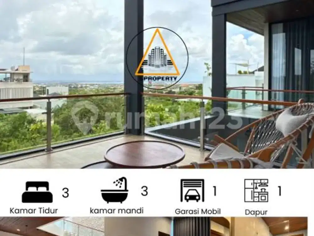 Dijual Villa Baru Hak Milik di Jimbaran - Bali