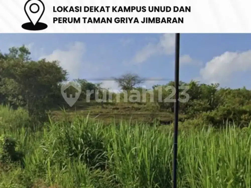 Dijual Tanah Lokasi Dekat Kampus Unud dan Perum Taman Griya Jimbaran