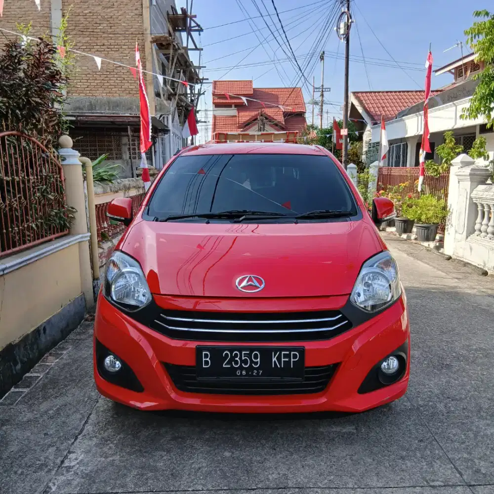 Daihatsu ayla X 1,0 MT tahun 2017