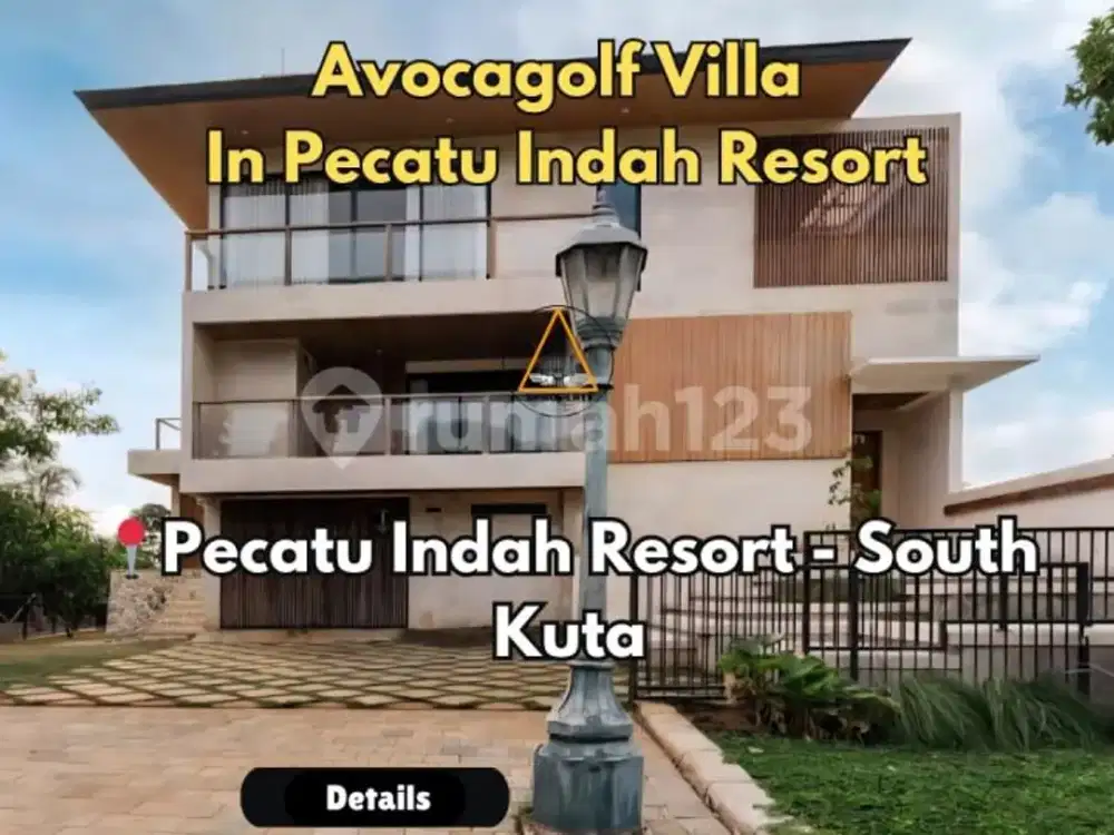 Avocagolf Villa Location in Pecatu Indah Resort