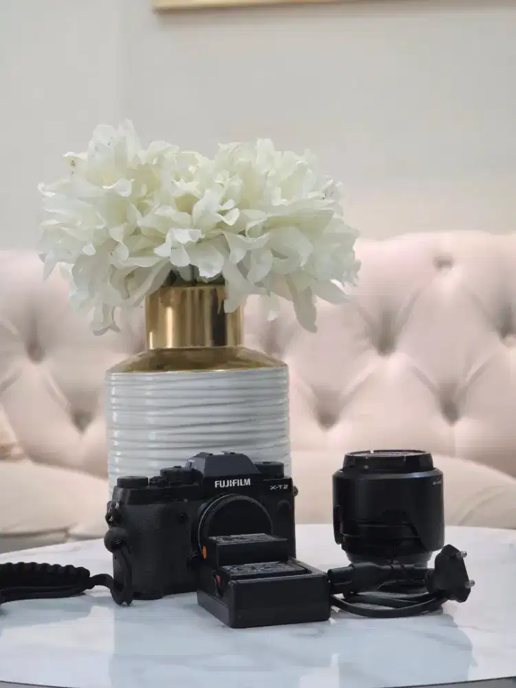 Kamera fujifilm XT2 Lensa 56mm F1.4