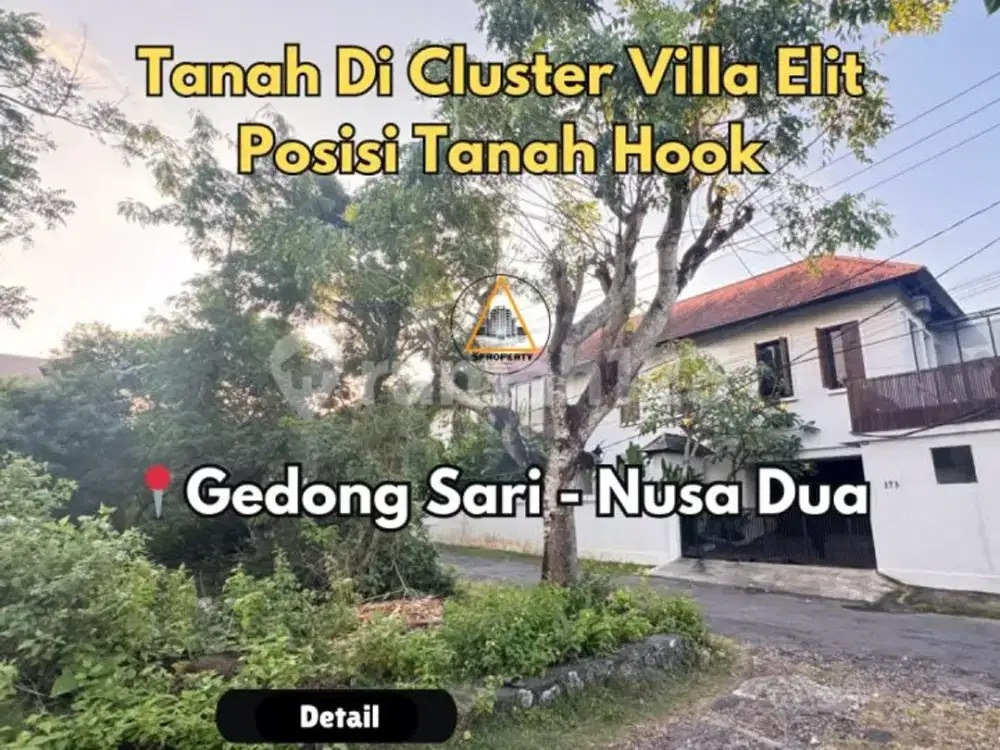 Tanah Di Cluster Elite Villa Mumbul Nusa Dua