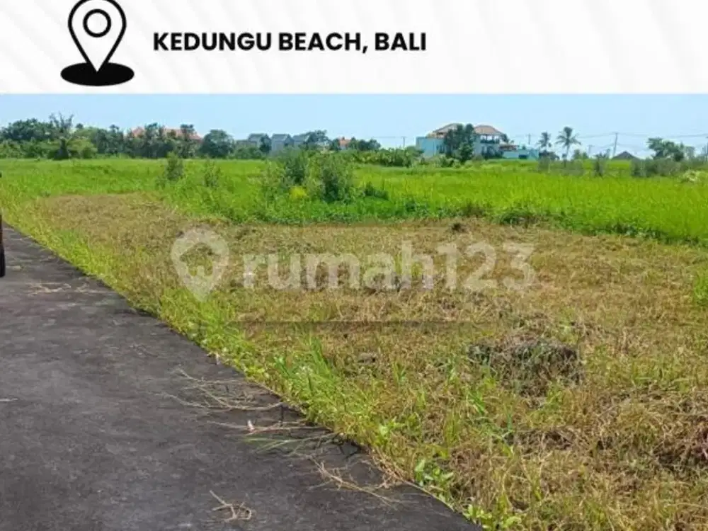 Land For Sale Kedungu Beachsurrounded By The View
