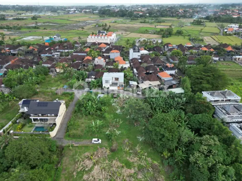 Di Jual Tanah Fuul View Sawah Super Langka, Siap Bangun Zona Kuning Bebas Lsd di Pantai Nyanyi Tabanan Bali