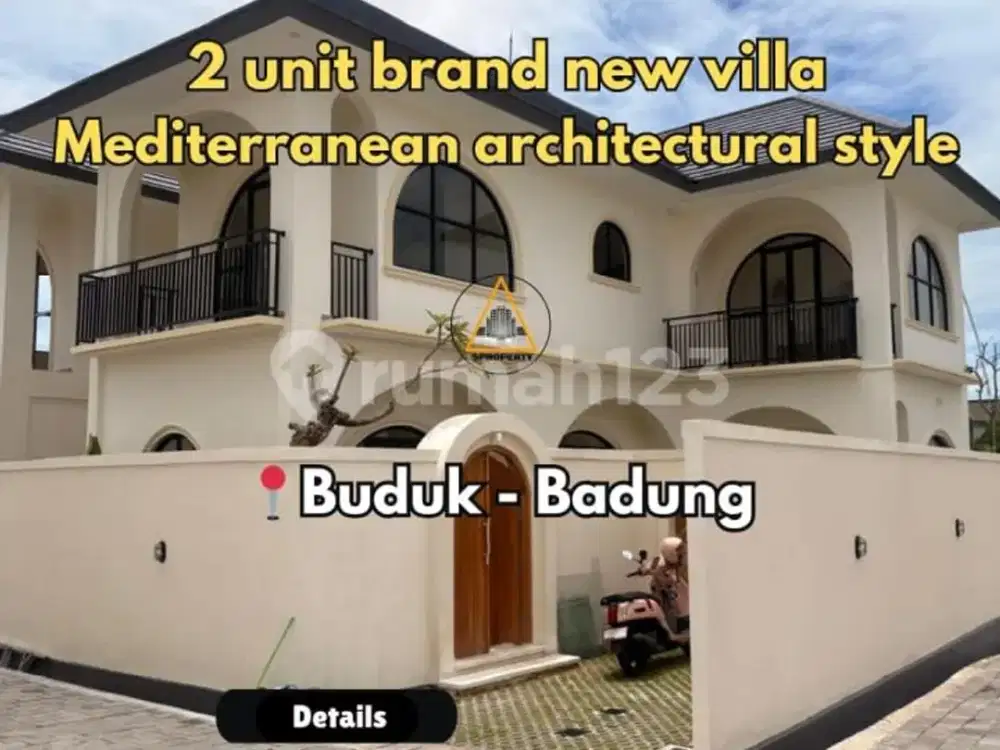2 Unit Brand New Villa With Mediterranean Architectural Style