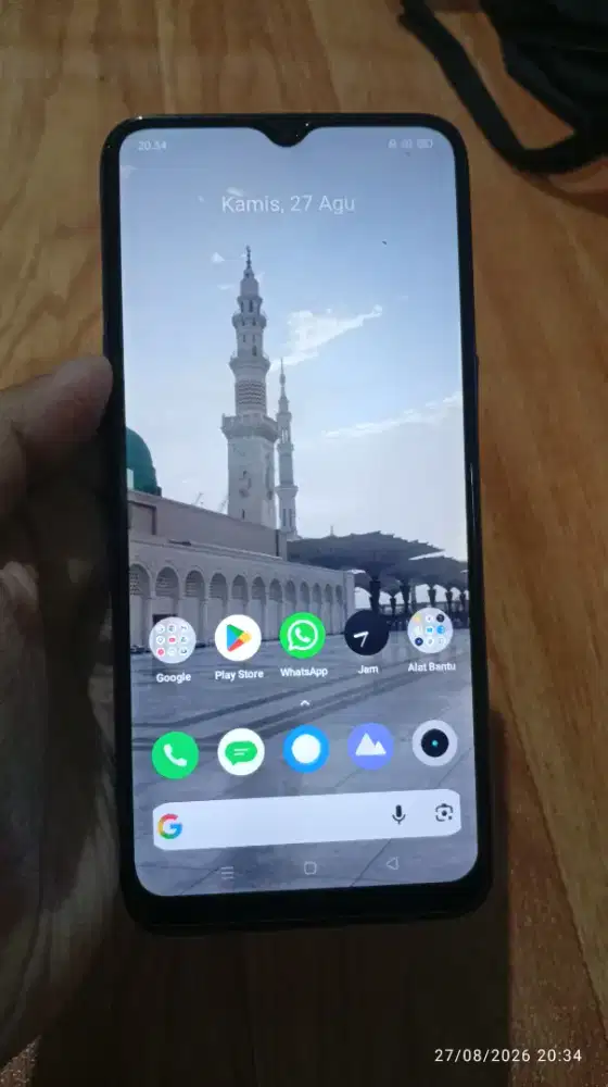 HP Realme 5 bekas pakai binian