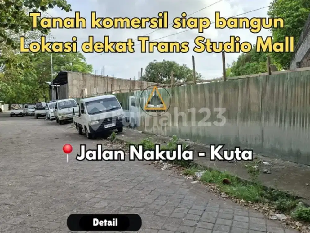 Tanah Komersil Strategis Harga di Bawah Pasaran