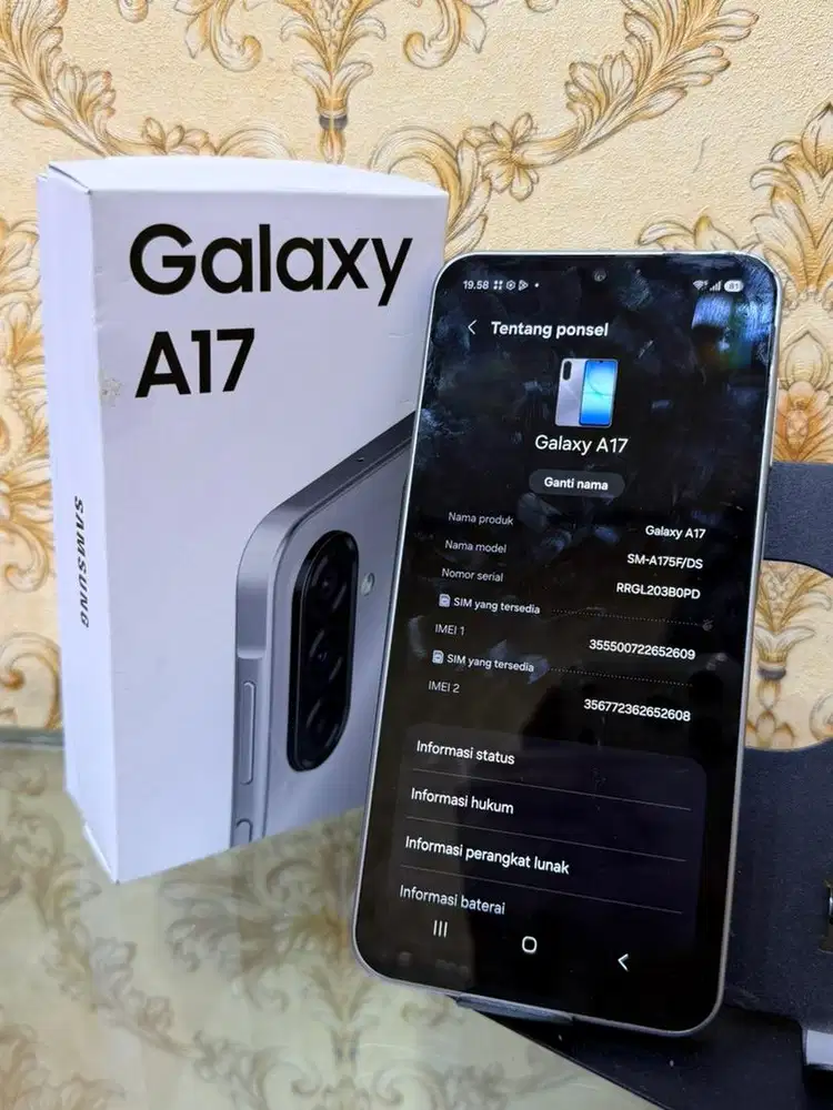 samsung a17 4g ram 8/128gb resmi sein