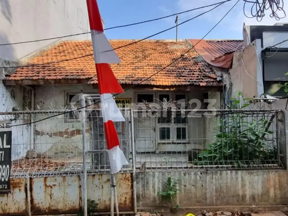 Rumah Tua Hitung Tanah Di Bendungan Hilir, Jakarta Pusat