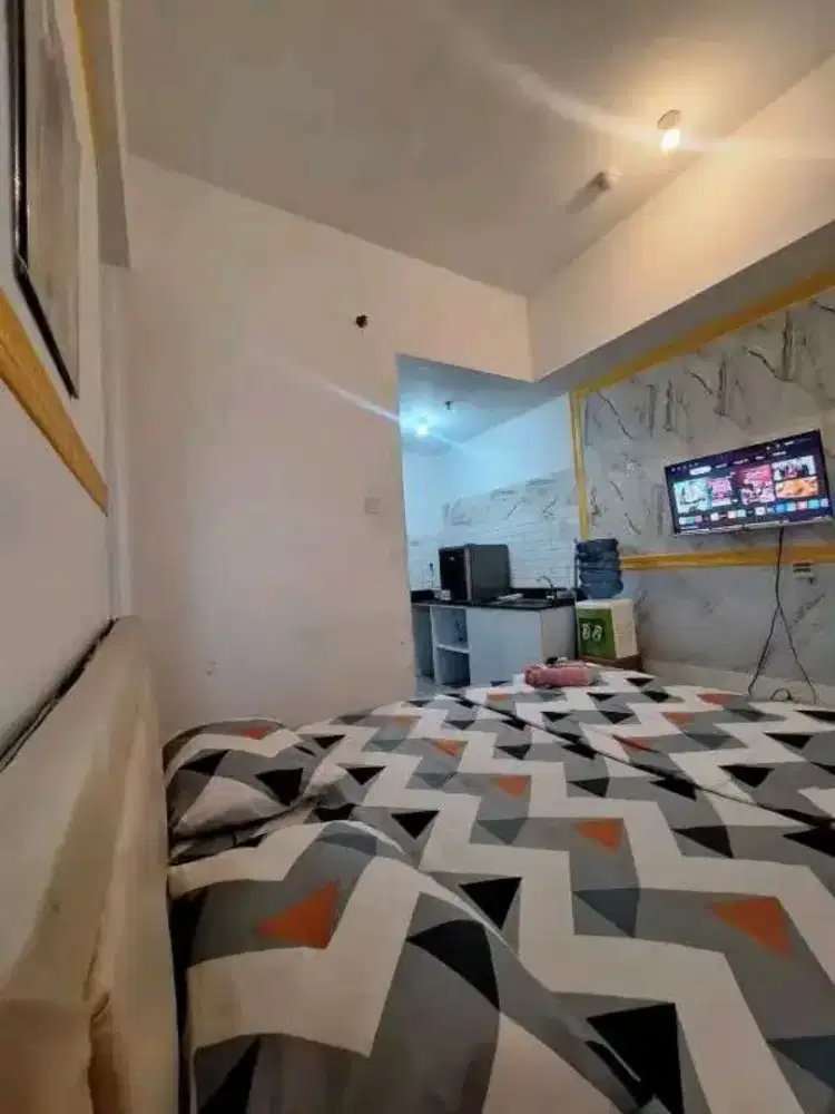 Apartemen green pramuka city harian