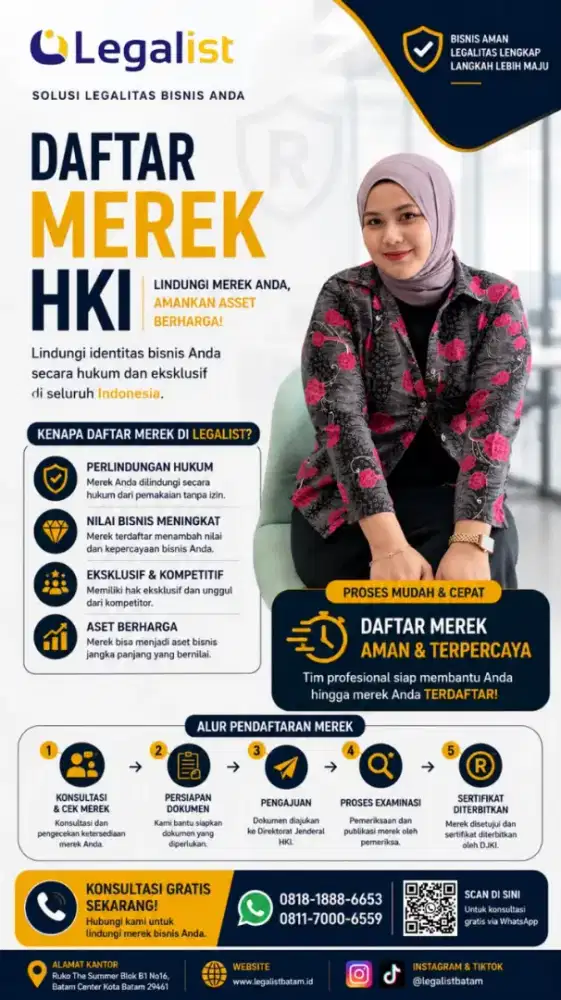 Pendaftaran merek hki halal bpom