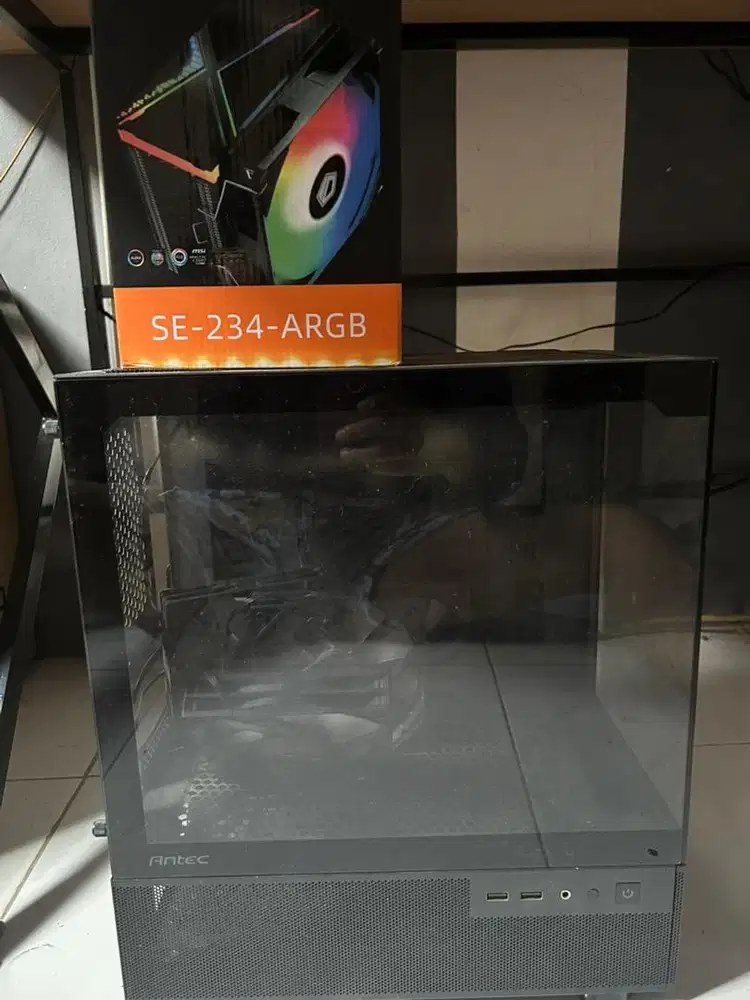 Monitor Xiaomi G27i, casing dan cooler