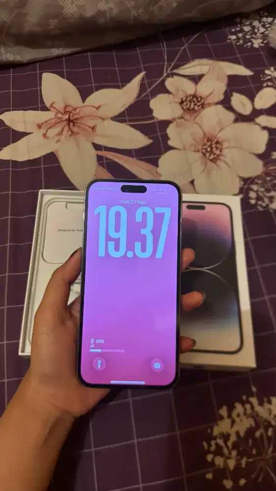 iPhone 14Promax 128GB Deepurple