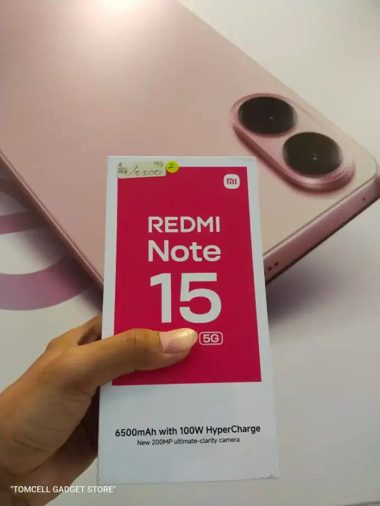 Redmi note 15 pro+ 8/256 second lengkap normal semua