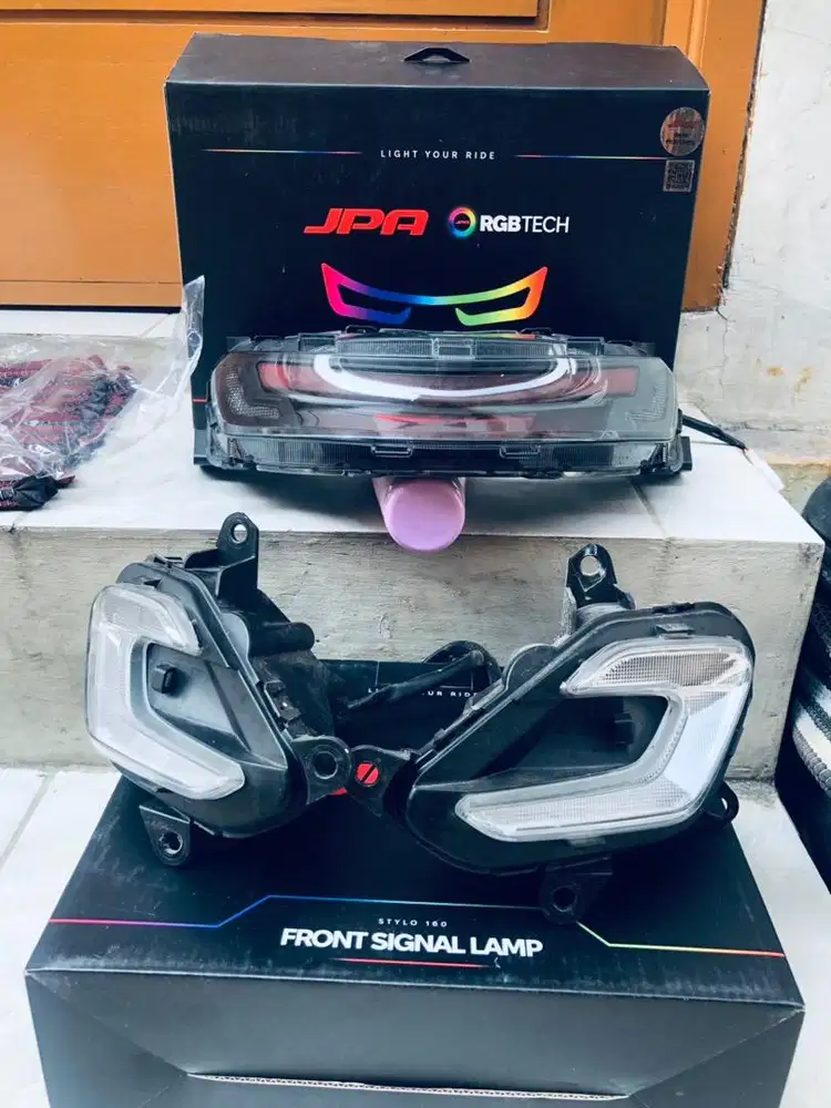 Di jual stoplam, sein depan original honda stylo