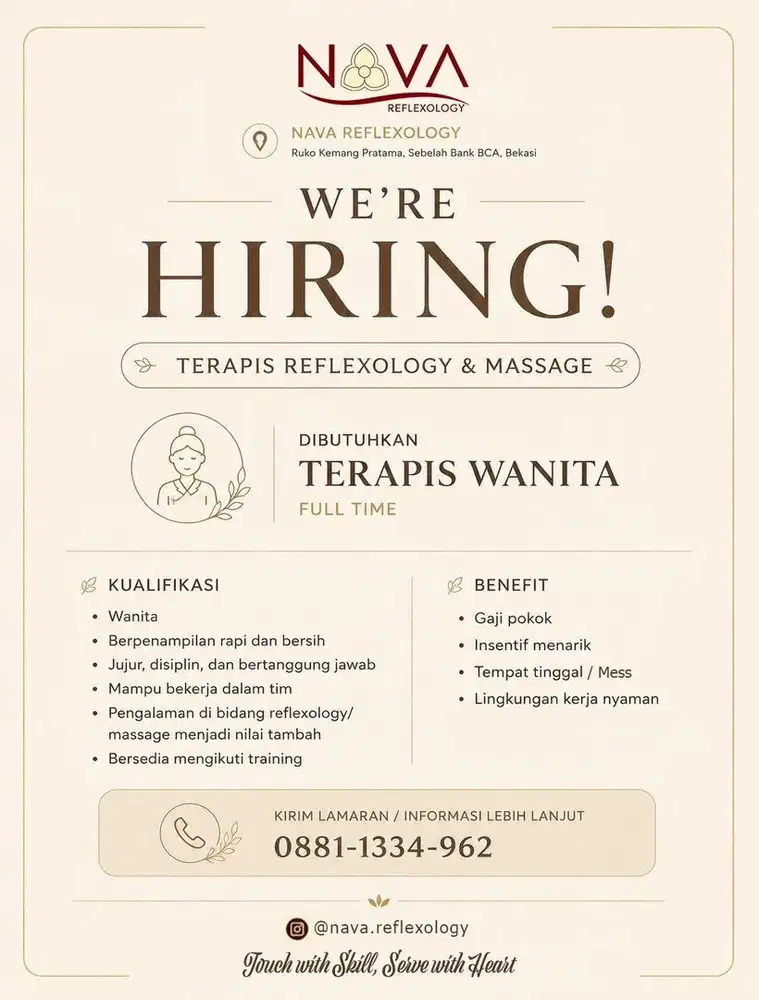Loker Terapis - Family Reflexology