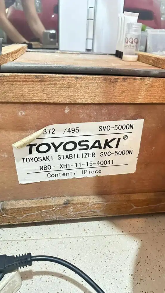 Stabilizer toyosaki svc 5000 N