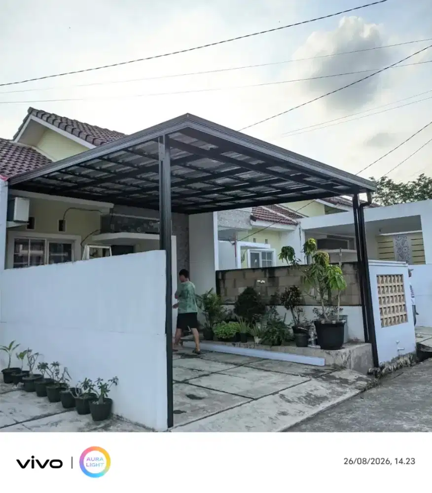 Jasa pasang kanopi baja ringan