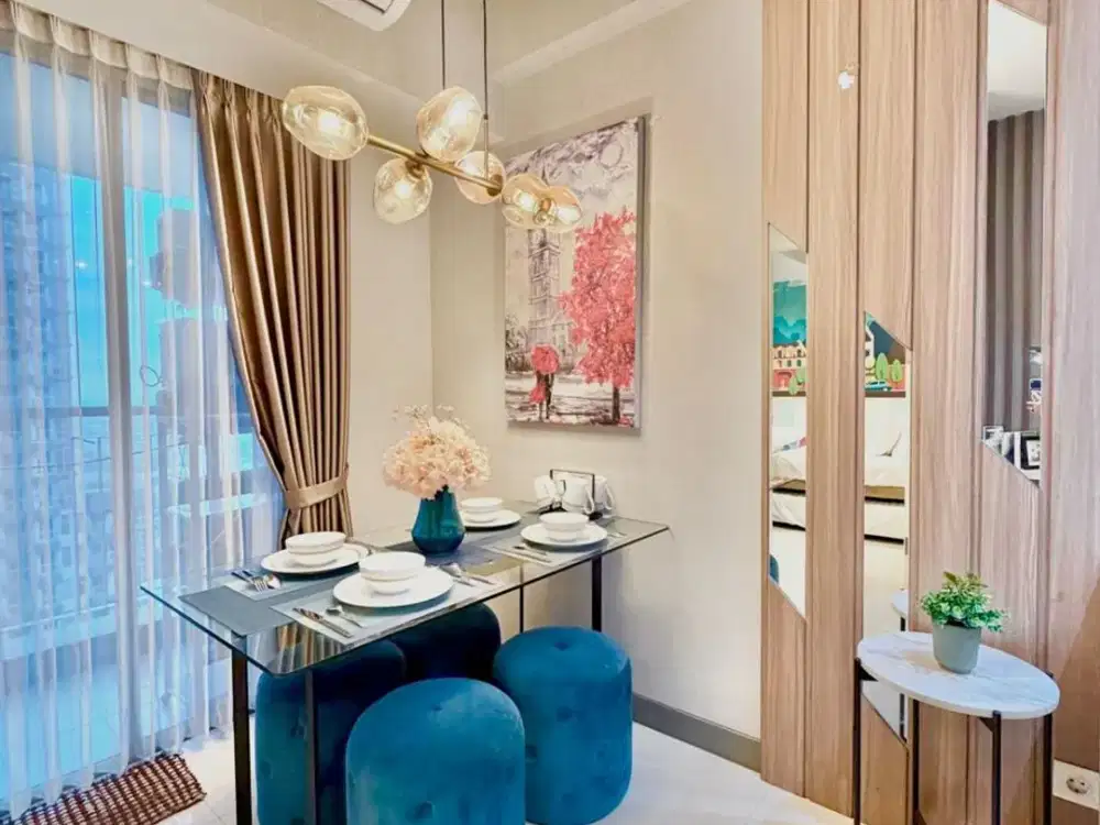Sewa Harian 750K Anderson 2BR Full Furnish View city Lantai 33