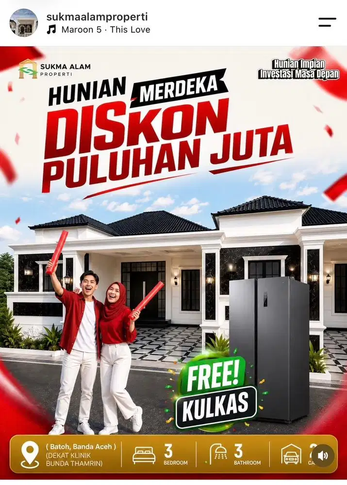 Perumahan sukma alam properti