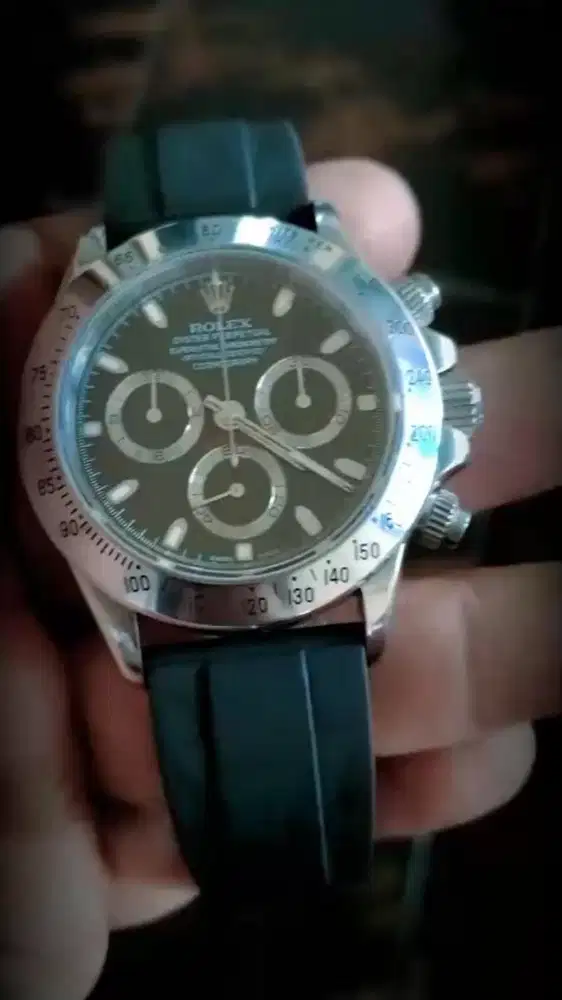 Rolex Daytona. Crystal Sapphire. Mesin Vouñjox 7750