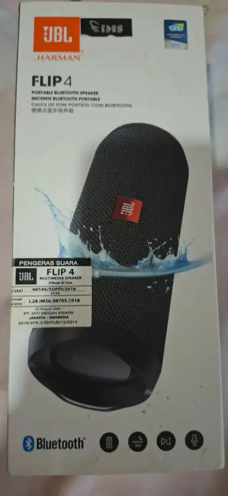 JBL Flip 4 Bluetooth Speaker Original + Box