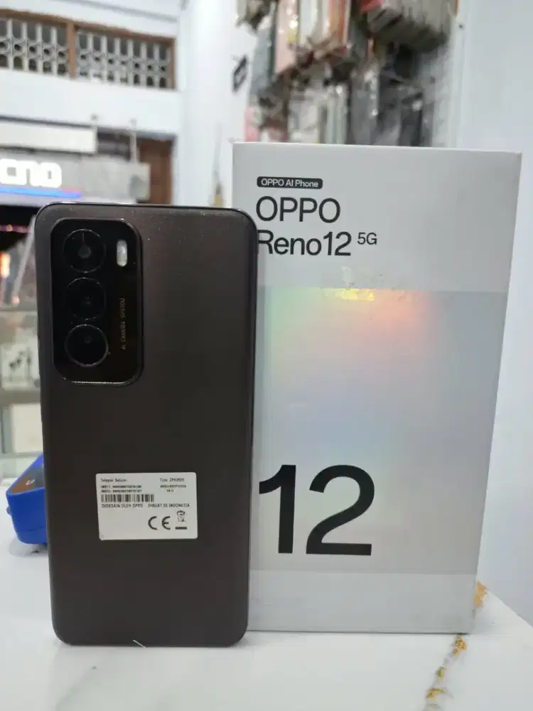 Oppo Reno 12 5G ram 12+12/256gb lengkap