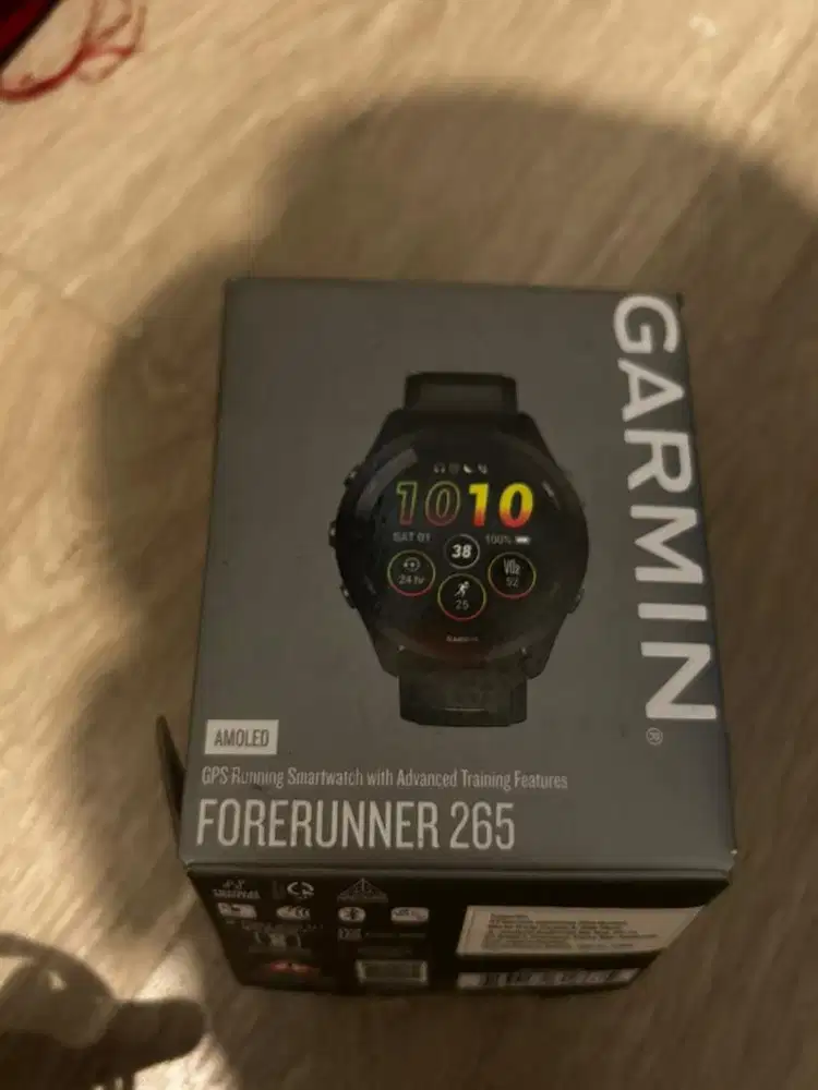 jual garminc forerunner 265 black