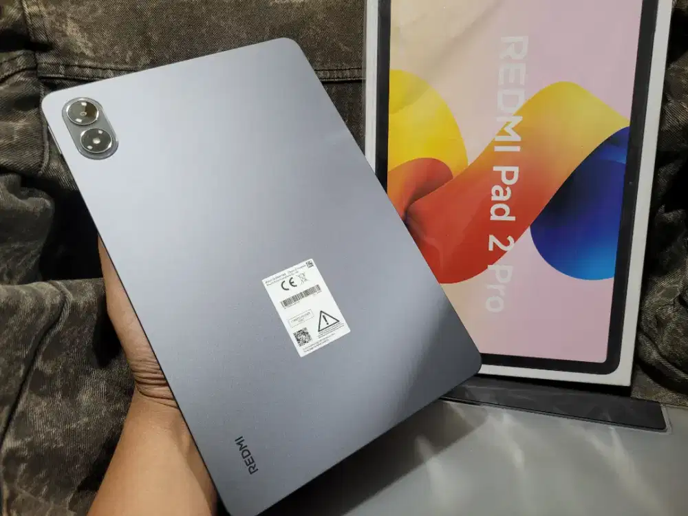 Redmi Pad 2 pro ram 8/256gb wifi mulus like new fullset ori