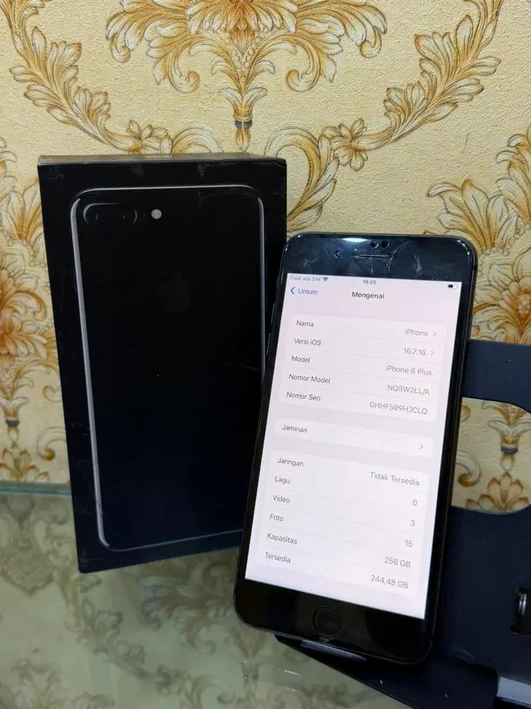 iphone 8 plus 256gb ex inter mulus