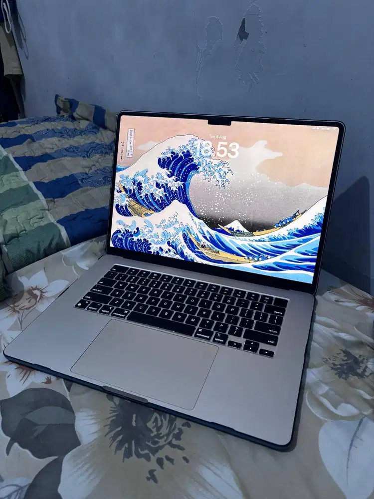 MacBook Air M3 15-inch Silver | Fullset | Battery 100% | Mulus Like Ne