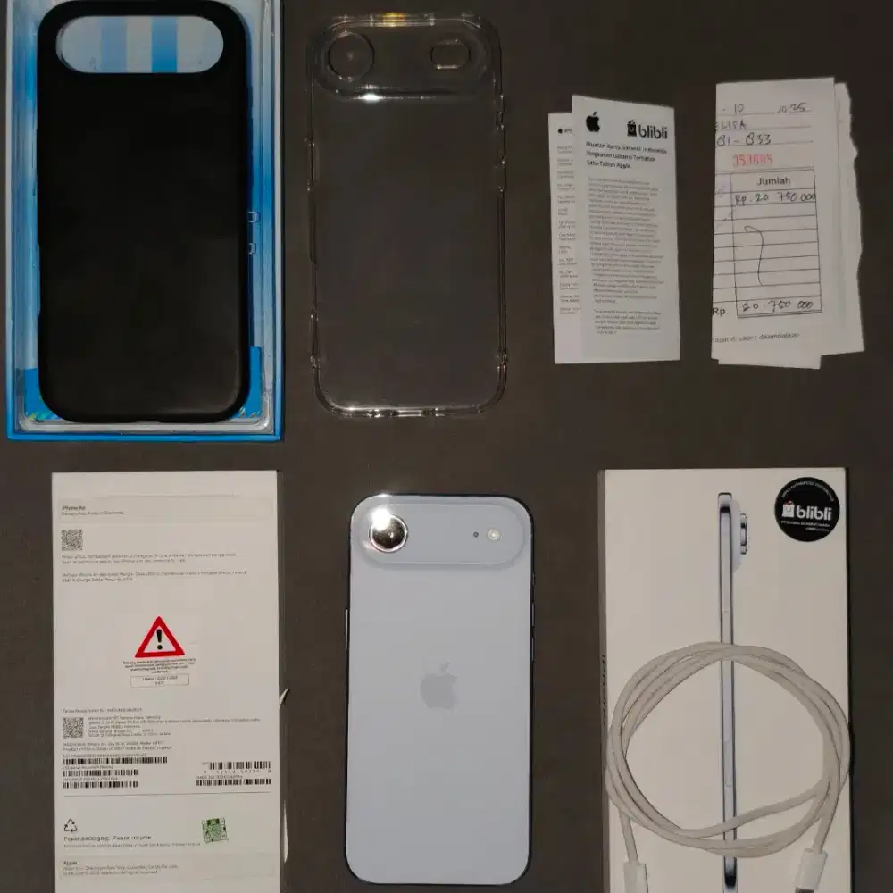 Iphone Air Sky Blue 256Gb Garansi Resmi Indonesia Blibli