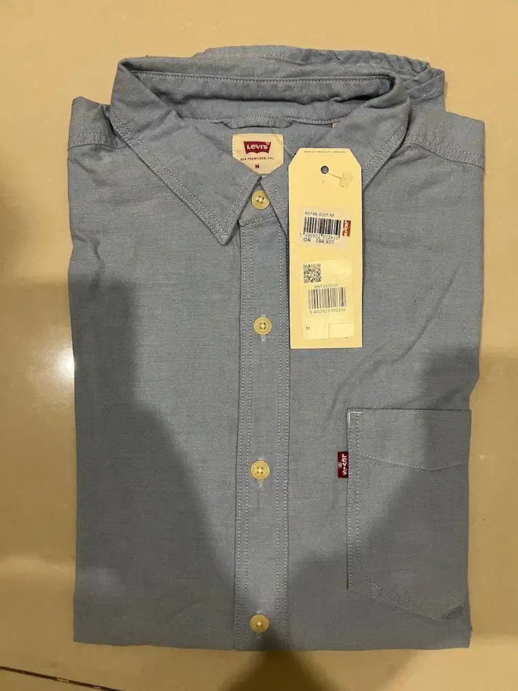 Kemeja Lengan Panjang Levis Size M