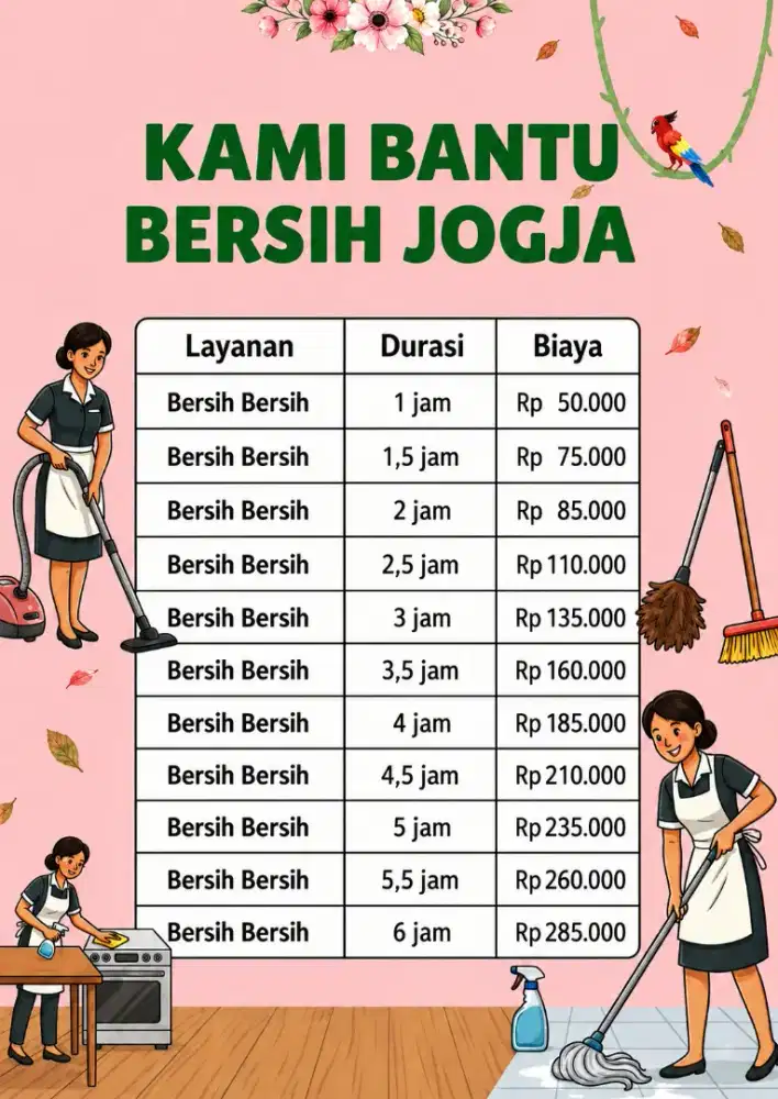 Jasa Bersih Bersih Jogja