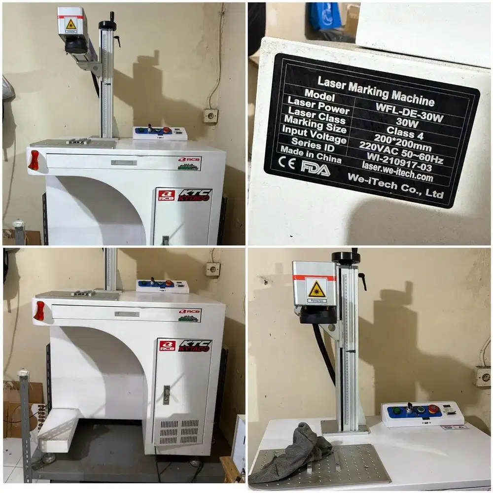 Dijual Mesin Marking Laser Metal 30w
