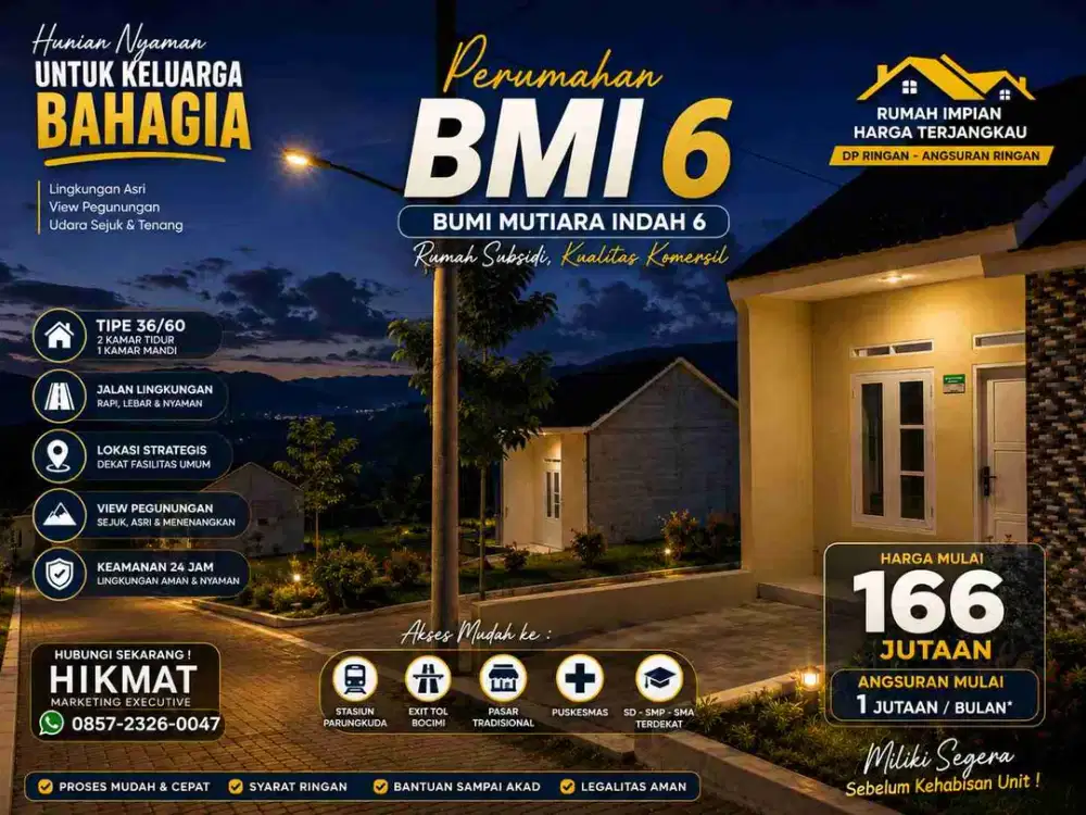 rumah strategis