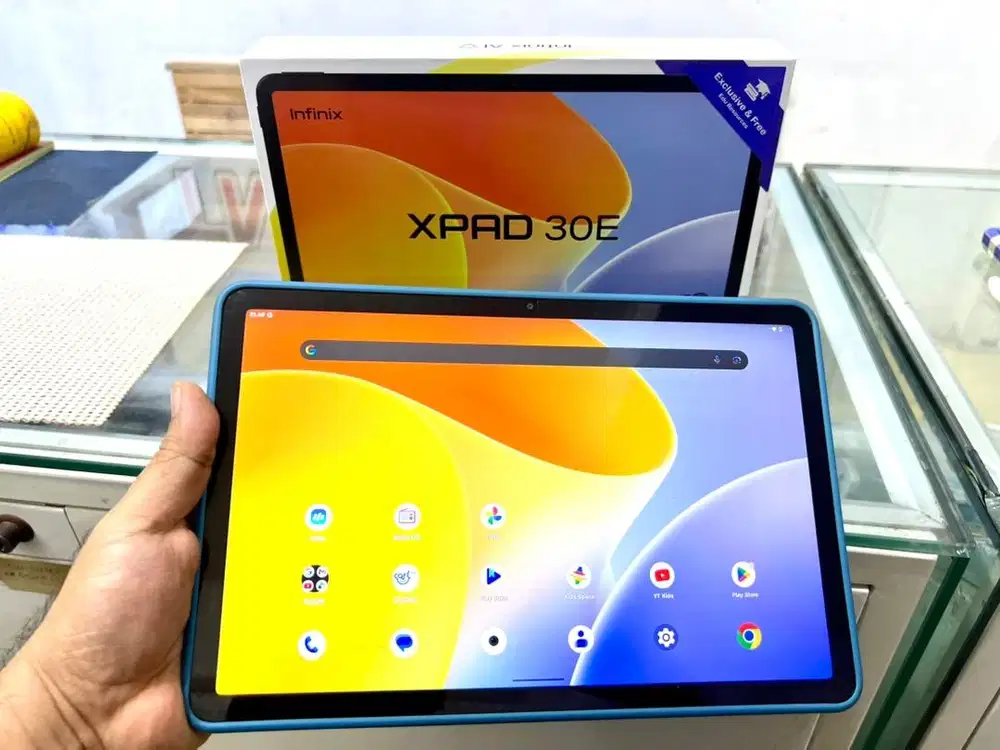 INFINIX XPAD 30 E 8/128GB  bisa kartu sim 4G garansi resmi april 2027