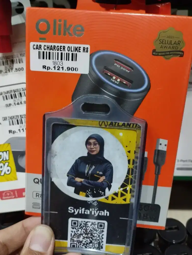 CAR CHARGER OLIKE R8 | ATLANTIS DAHSYAT