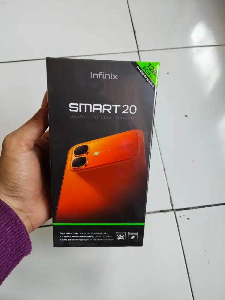 Infinix smart 20 ram 4+4/128 segel box