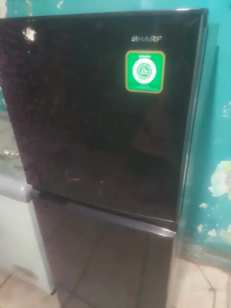 Sharp 2 pintu no frost normal dingin