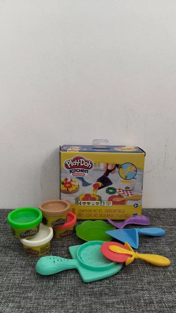 Play-Doh Kitchen Creations Cheesy Pizza F1726 Second Bekas Original