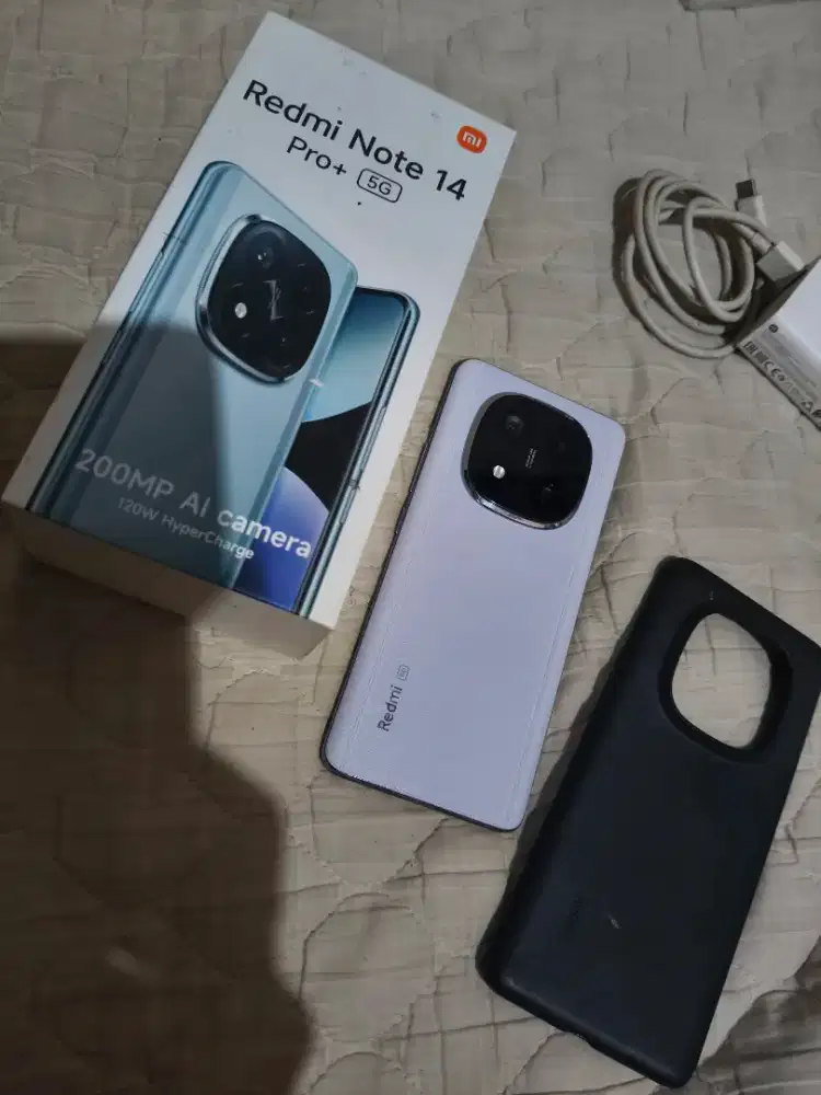 Redmi note 14 pro plus 5G 12+12/512gb fullset kdd minus seorinya