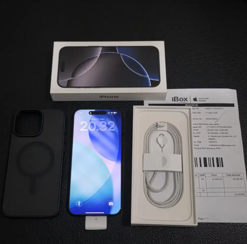 Iphone 16 Pro max 256gb Ibox resmi