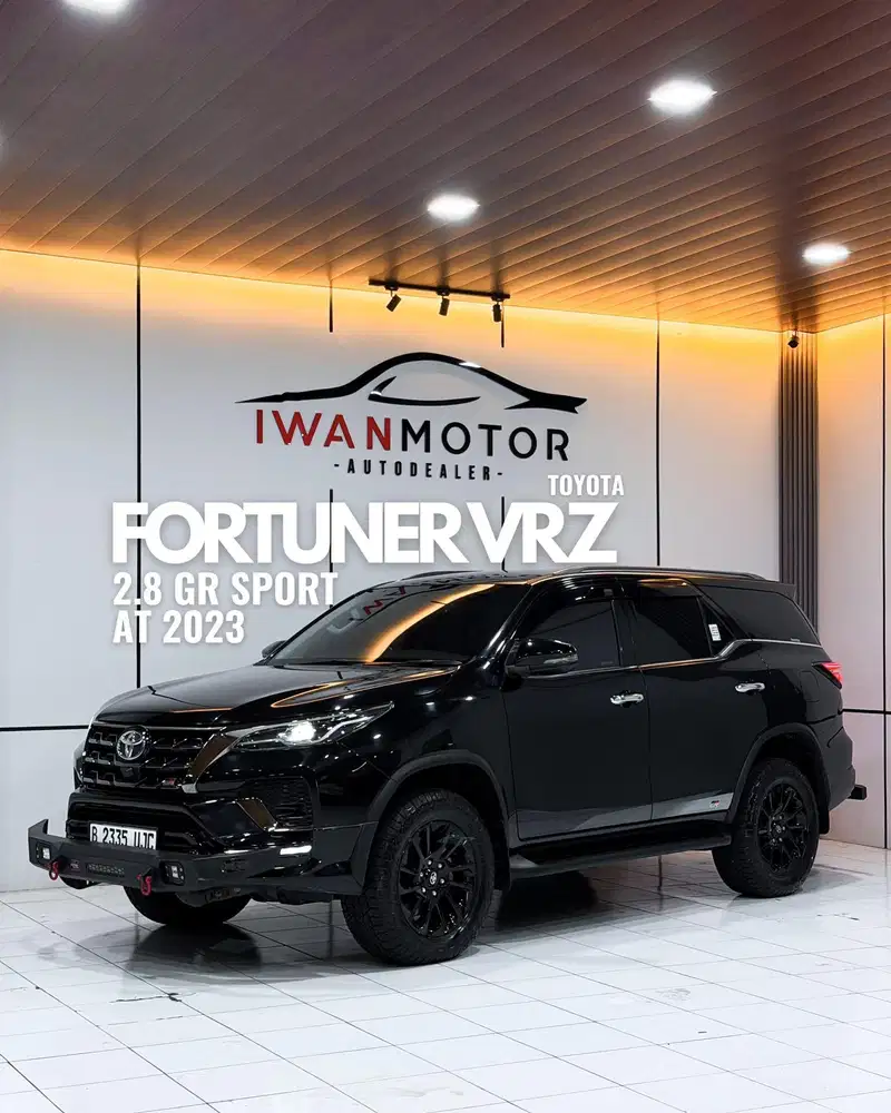 Low Km 30 rb! Toyota Fortuner Vrz 2.8 GR Sport AT Tahun 2023 !