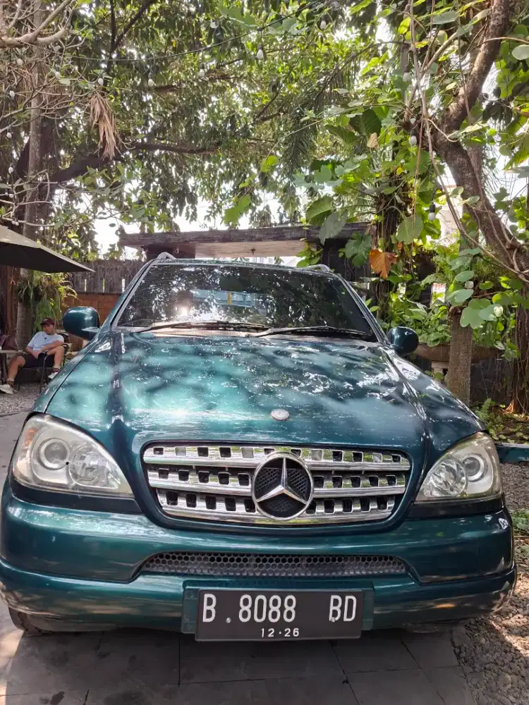 Mercy ML 320 2002 matic km sangat rendah 120ribu