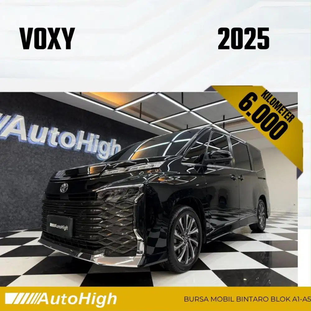 DP10% [Km6.000] Voxy 2025 Black Reg 2024 #AUTOHIGH