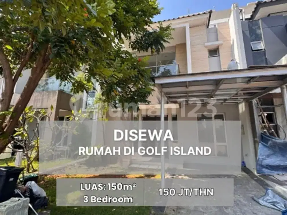 Disewakan Rumah @ Golf Island Semi Furnish