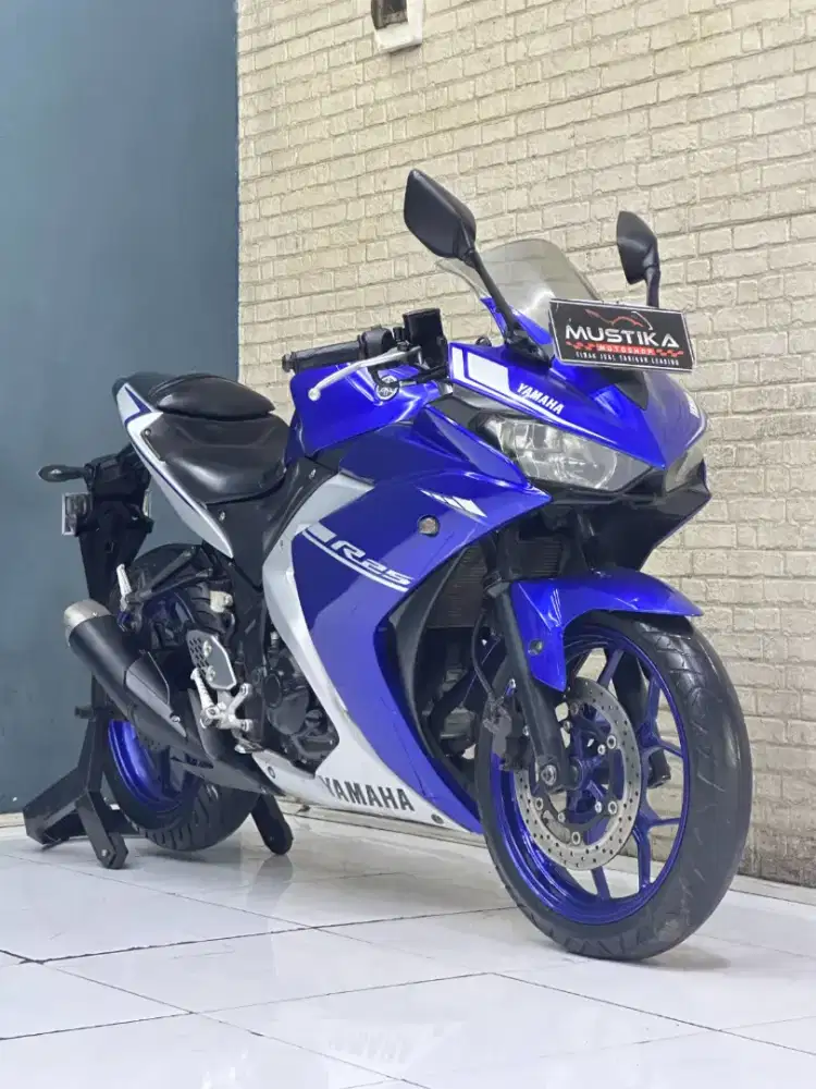 MOTOR SPORT 250cc HARGA TERJANGKAU‼️ YAMAHA R25 TH 2017 MULUS NOMINUS