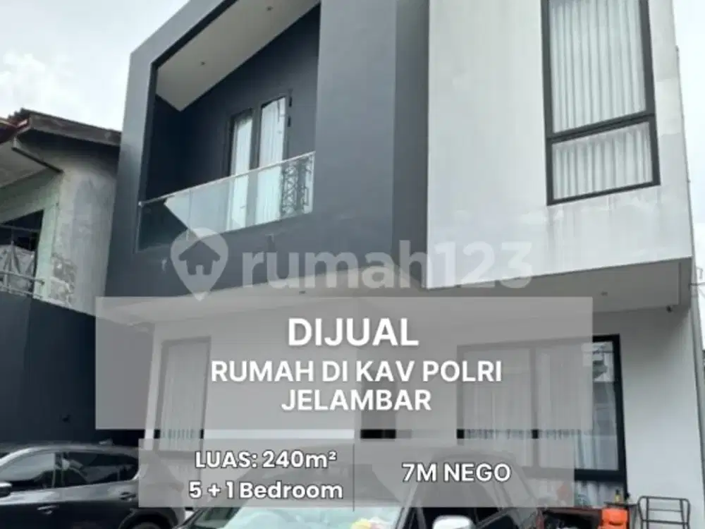 Dijual Rumah @ Kav. Polri Jelambar Harga Turun!